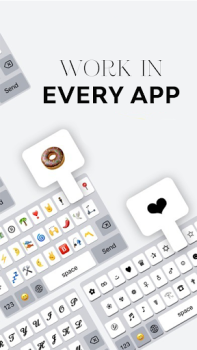 Descargar Keyboard & Emojis Pro Entretenimiento para Android captura de pantalla 3