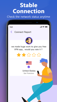 Descargar Top VPN - Fast, Secure & Free Unlimited Proxy Herramientas para Android captura de pantalla 4