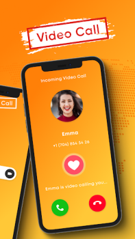 Descargar Videollamada falsa Chicas chat Entretenimiento para Android captura de pantalla 3
