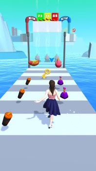 Descargar Girl Runner 3D Juegos casuales para Android captura de pantalla 7