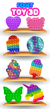 Descargar Pop It Fidget Toy 3D Simuladores para Android captura de pantalla 5