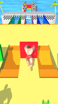 Descargar Muscle Race 3D Raza para Android captura de pantalla 2