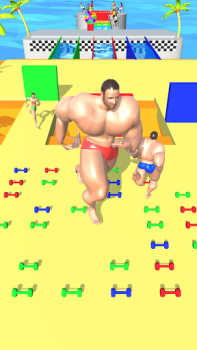 Descargar Muscle Race 3D Raza para Android captura de pantalla 3