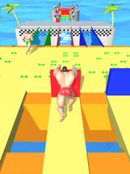 Descargar Muscle Race 3D Raza para Android captura de pantalla 6