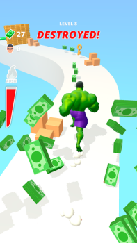 Descargar Muscle Rush - juego de Carrera Juegos casuales para Android captura de pantalla 2