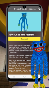 Descargar Poppy Play Time for MCPE Diverso para Android captura de pantalla 5