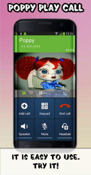 Descargar Poppy playtime fake call Entretenimiento para Android captura de pantalla 4