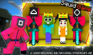 Descargar Squid Game Mod for Minecraft Libros y referencia para Android captura de pantalla 2