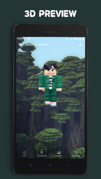 Descargar Skins for Minecraft PE Personalización para Android captura de pantalla 7