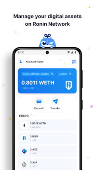 Descargar Ronin Wallet Trabajo para Android captura de pantalla 3