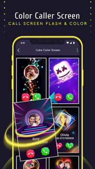 Color Caller Screen