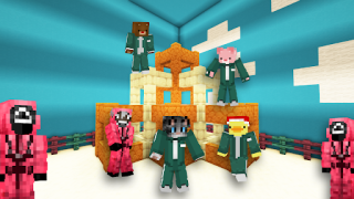 Descargar Juego de calamares Minecraft Entretenimiento para Android captura de pantalla 3