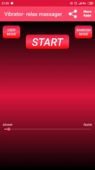 Descargar Сильный вибратор - Массажер Salud y estado fisico para Android captura de pantalla 2