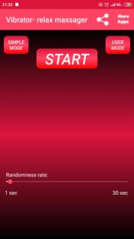 Descargar Сильный вибратор - Массажер Salud y estado fisico para Android captura de pantalla 3