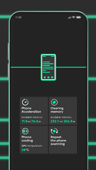Descargar Green Cleaner Herramientas para Android captura de pantalla 3