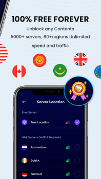 Descargar Super VPN - Fast Private Proxy Herramientas para Android captura de pantalla 3