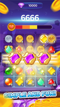 Descargar Gem Planet Merger - Diamond Winner Juegos casuales para Android captura de pantalla 2