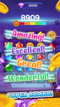 Descargar Gem Planet Merger - Diamond Winner Juegos casuales para Android captura de pantalla 3