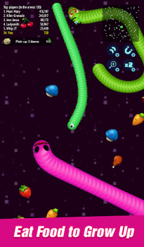 Descargar Worm.io: Slither Zone Juegos de acción para Android captura de pantalla 2