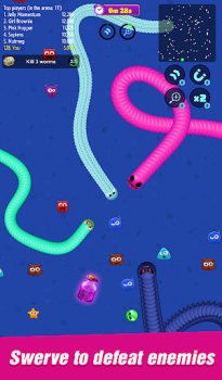 Descargar Worm.io: Slither Zone Juegos de acción para Android captura de pantalla 5