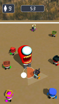 Descargar Red Monster Survival Juegos casuales para Android captura de pantalla 5