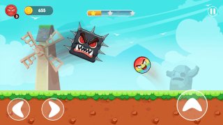 Descargar Rainbow Ball Adventure Aventuras para Android captura de pantalla 6